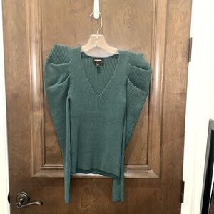 Express green sweater, sz S